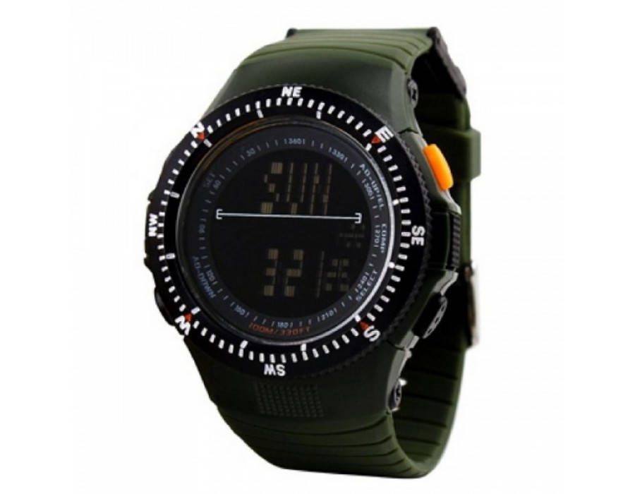 

Skmei 0989 Зеленые мужские спортивные часы