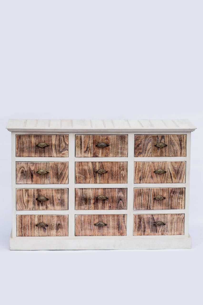 

Винтажный комод деревянный на 12 отделений высота 70см