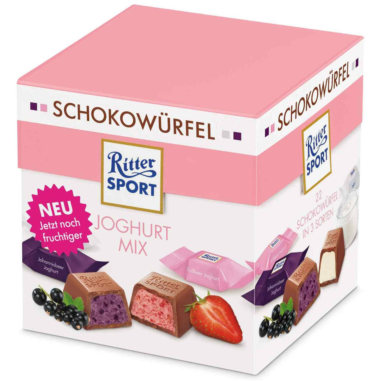 

Конфеты Ritter sport joghurt mix 192g
