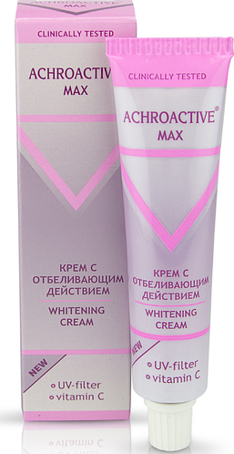 

Крем отбеливающий для лица, 45 мл, Achroactive Max Whitening Cream Ахроактив