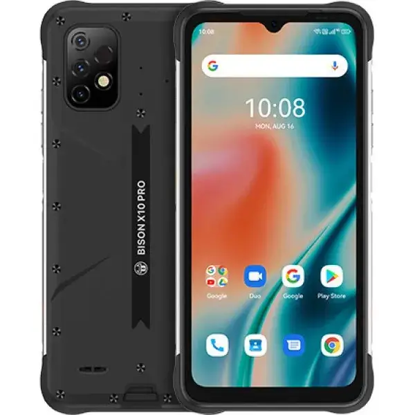 

Смартфон UMIDIGI Bison X10 Pro 4/128GB Black, Черный