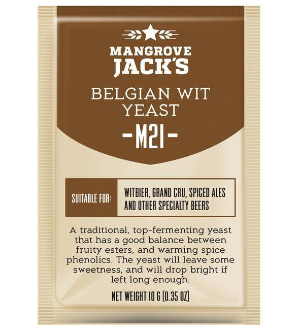 

Дрожжи Mangrove Jack's Belgian Wit Yeast M21