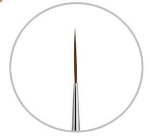 

Колонок лайнер 0 (1040) к.р,пензель Roubloff