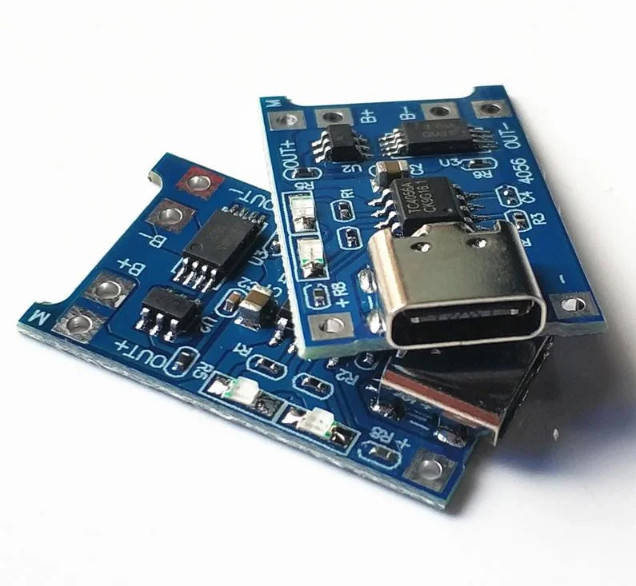 

USB type-c Контроллер заряда/разряда, плата защиты,модуль 1S li-ion TP4056 1А