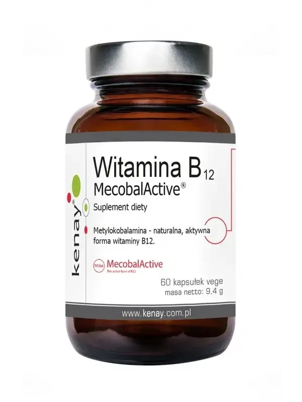

Витамин В12 60 кап KenayAG Vitamin B12 MecobalActive Доставка из ЕС