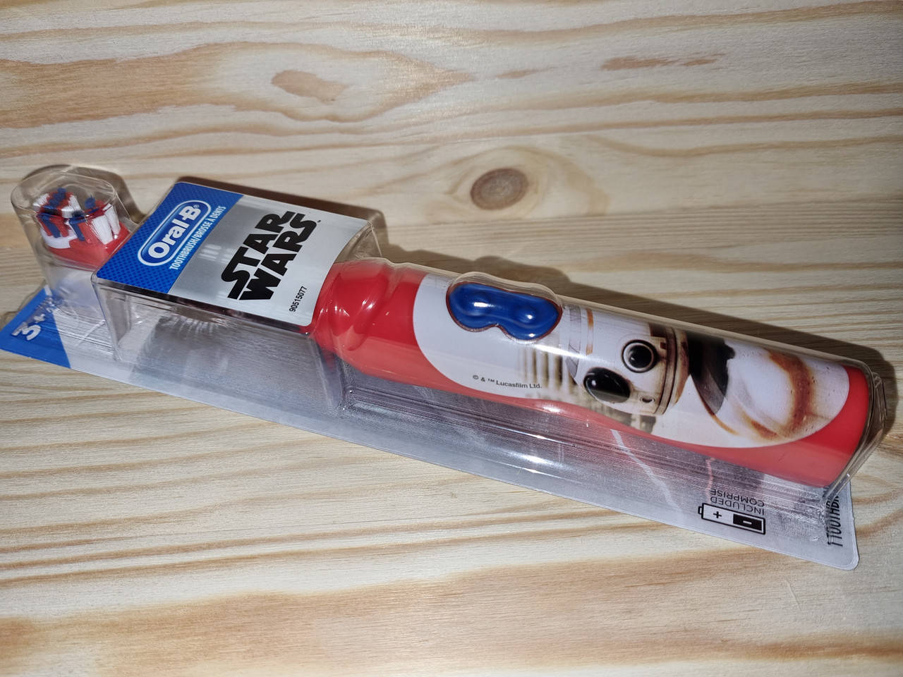 

Детская электрическая зубная щётка Oral-B Disney Star Wars робот Sphero BB-8. Оригинал