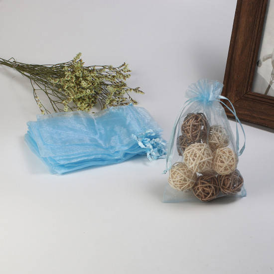 

Упаковка Finding Мешочек Голубой Органза 15 см x 10 см