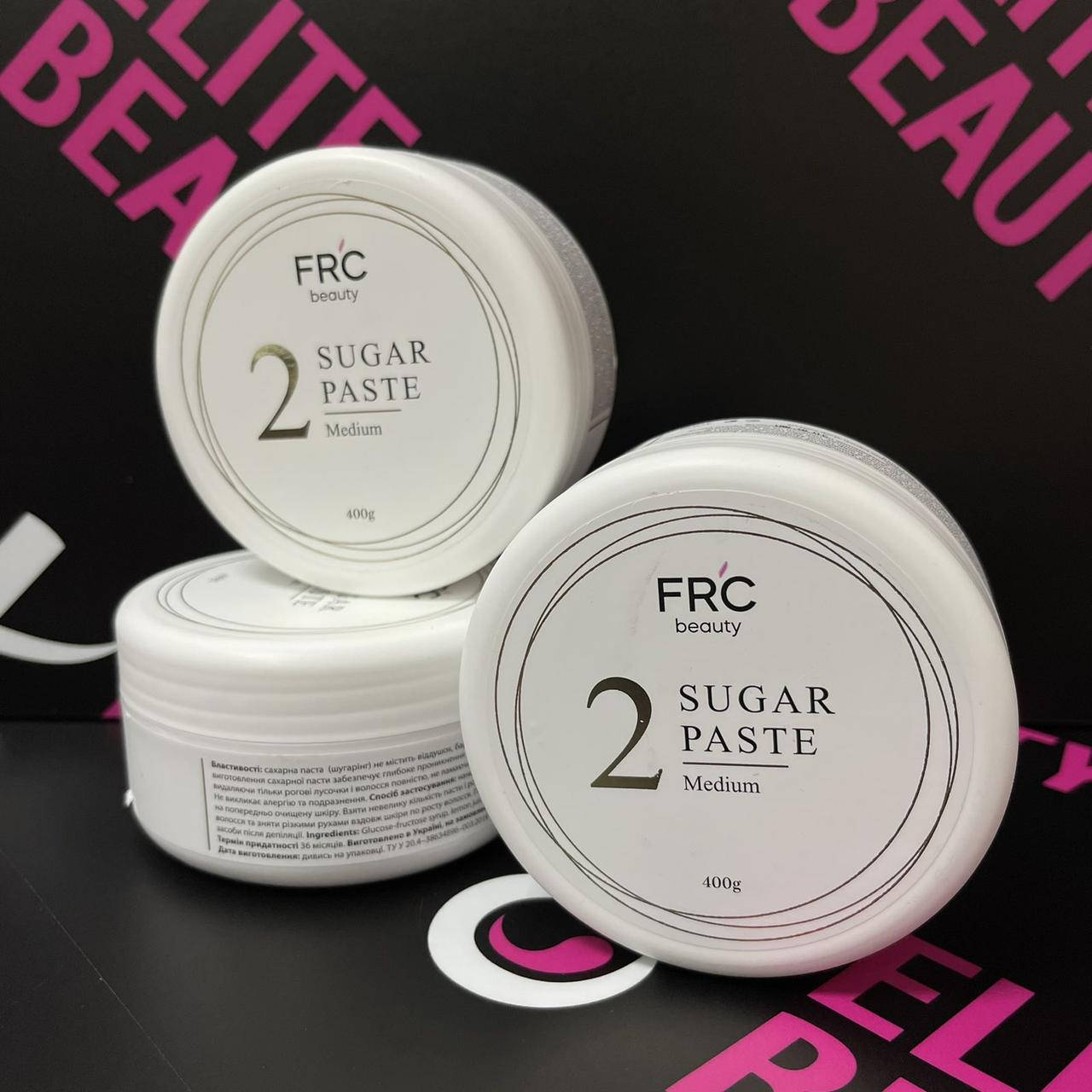 

Сахарная паста для шугаринга - FRC Beauty (Medium) 400 г