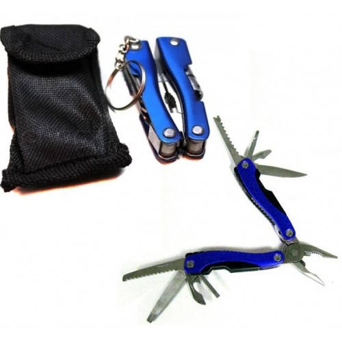 

Мультитул з ліхтариком 9 в 1 ТМ Stenson (ніж фонарик відкривачка пилочка) R16626