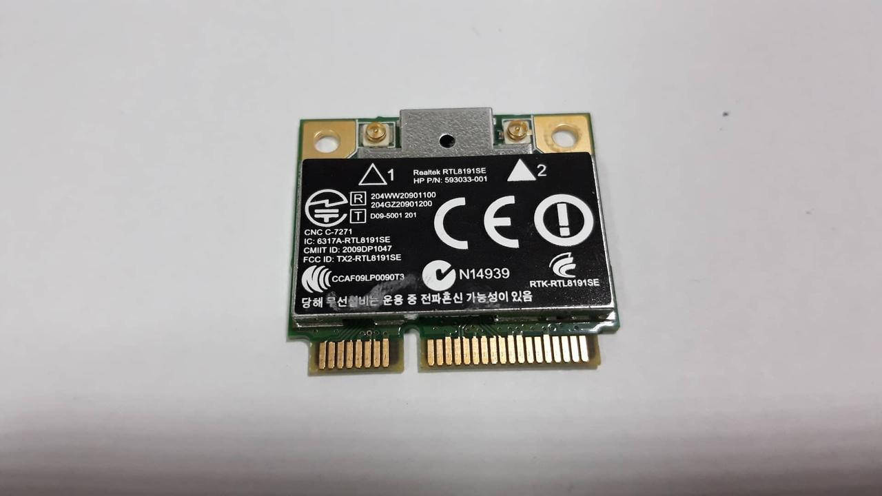 

WI-FI адаптер ноутбука 6317A-RTL8191SE