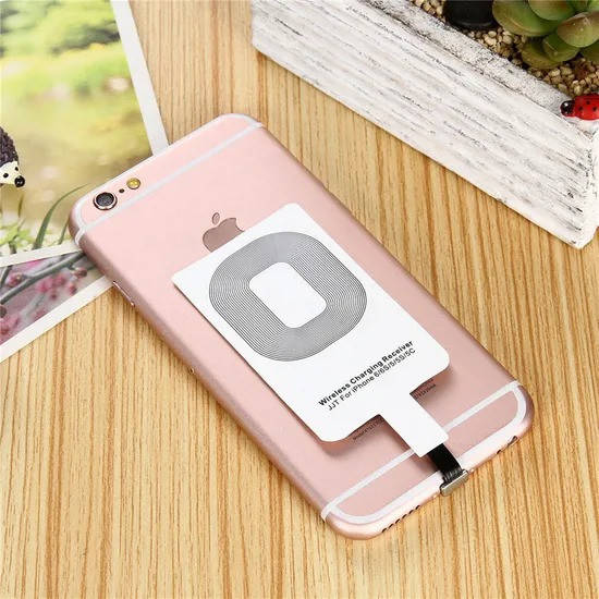 

Приемник для беспроводной зарядки iPhone 5, 6, 7, Lightning, приемник qi ресивер