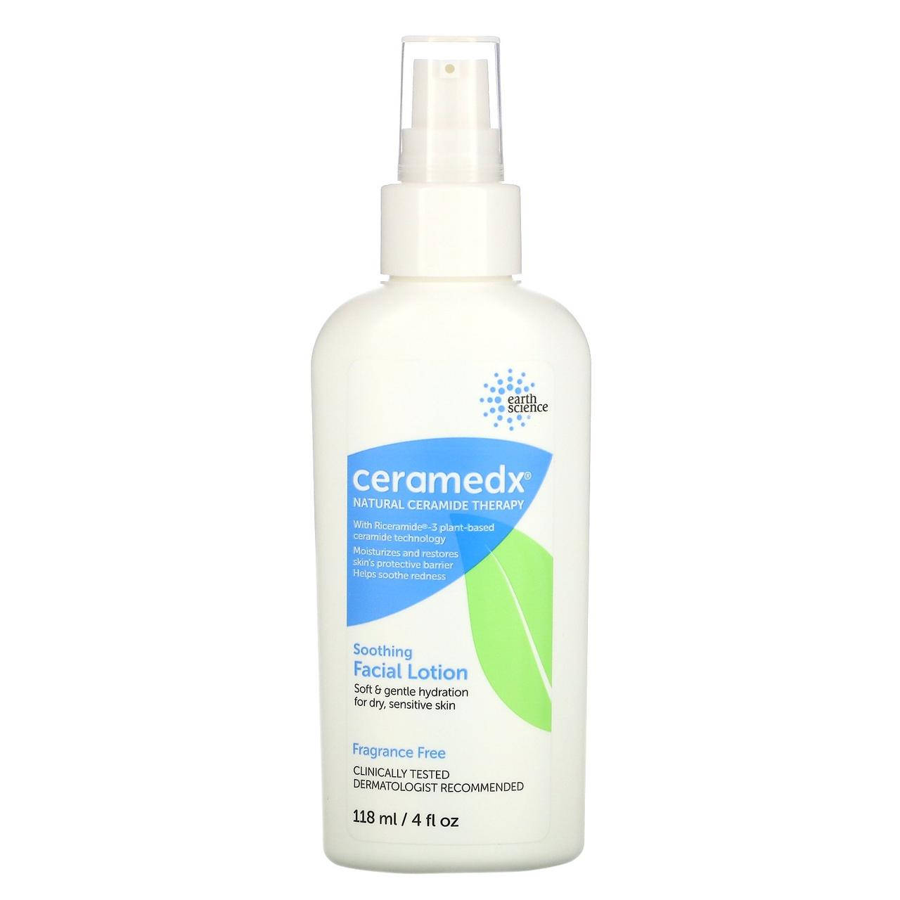 

Ceramedx, Soothing Facial Lotion, Fragrance Free, 4 fl oz (118 ml), CDX-00823