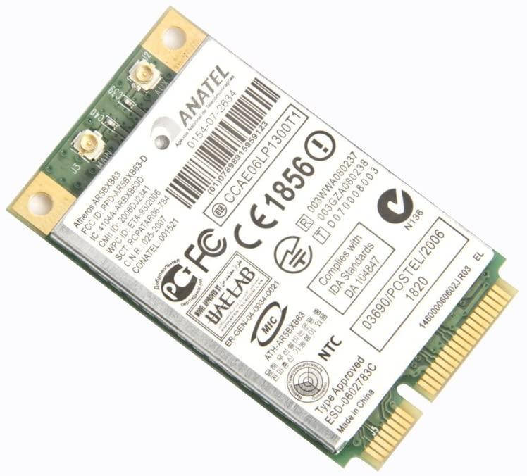 

Wi-fi модуль FullSize Atheros AR5BXB63 802.11 b,g, 54Mbps