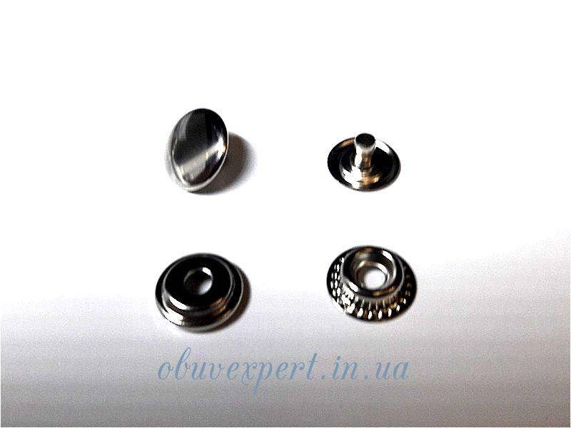

Кнопка Каппа 15 мм Никель, упак. 720 шт, Черный