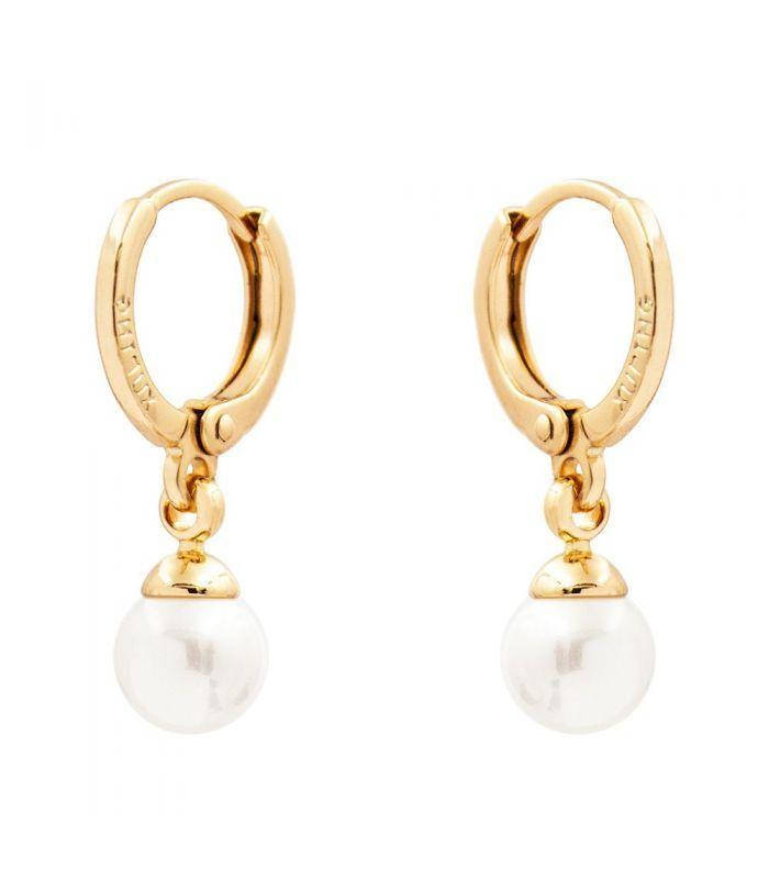 

Серьги лимонная позолота с жемчужиной (Медицинское золото)