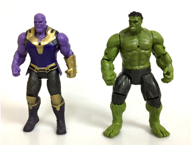 

Набор супергероев Мстители Marvel Халк и Танос (Halk & Thanos)