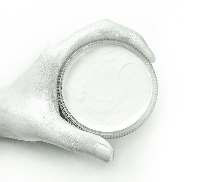 

Аквагрим для лица и тела, Белый флуоресцентный, 30 г, Borrence