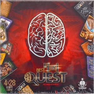 

Карточная квест игра "BEST QUEST 4in1" укр. BQ-02-01U