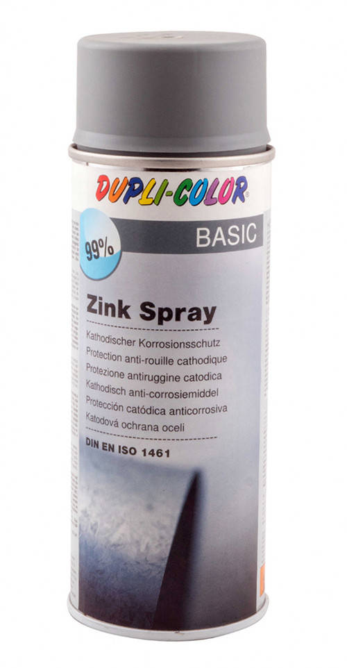 

Грунт с содержанием цинка Dupli Color Zink Spray (аэрозоль 400мл), Серый