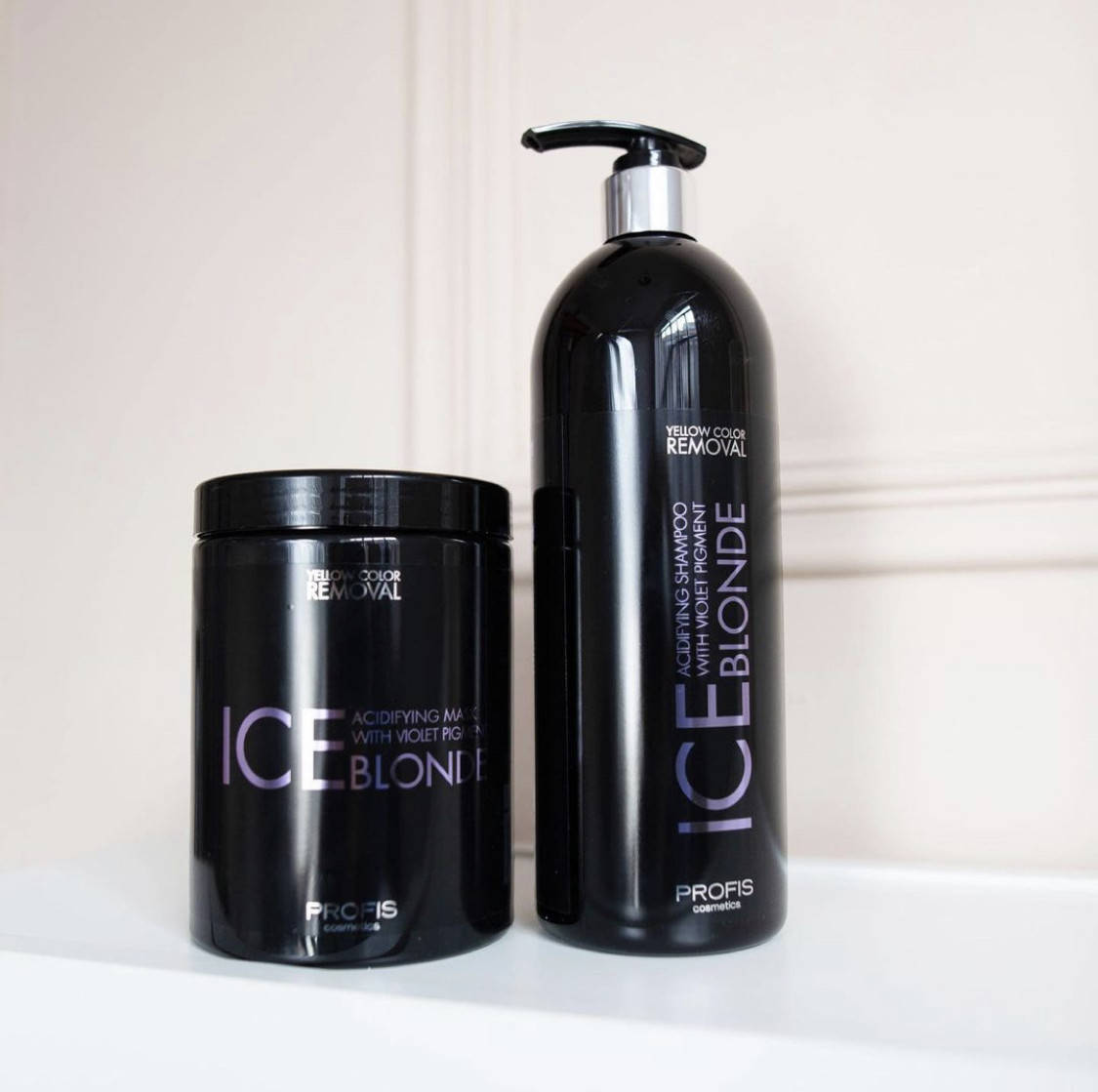 

Антижелтая серия ICE BLONDE от польского бренда PROFIS