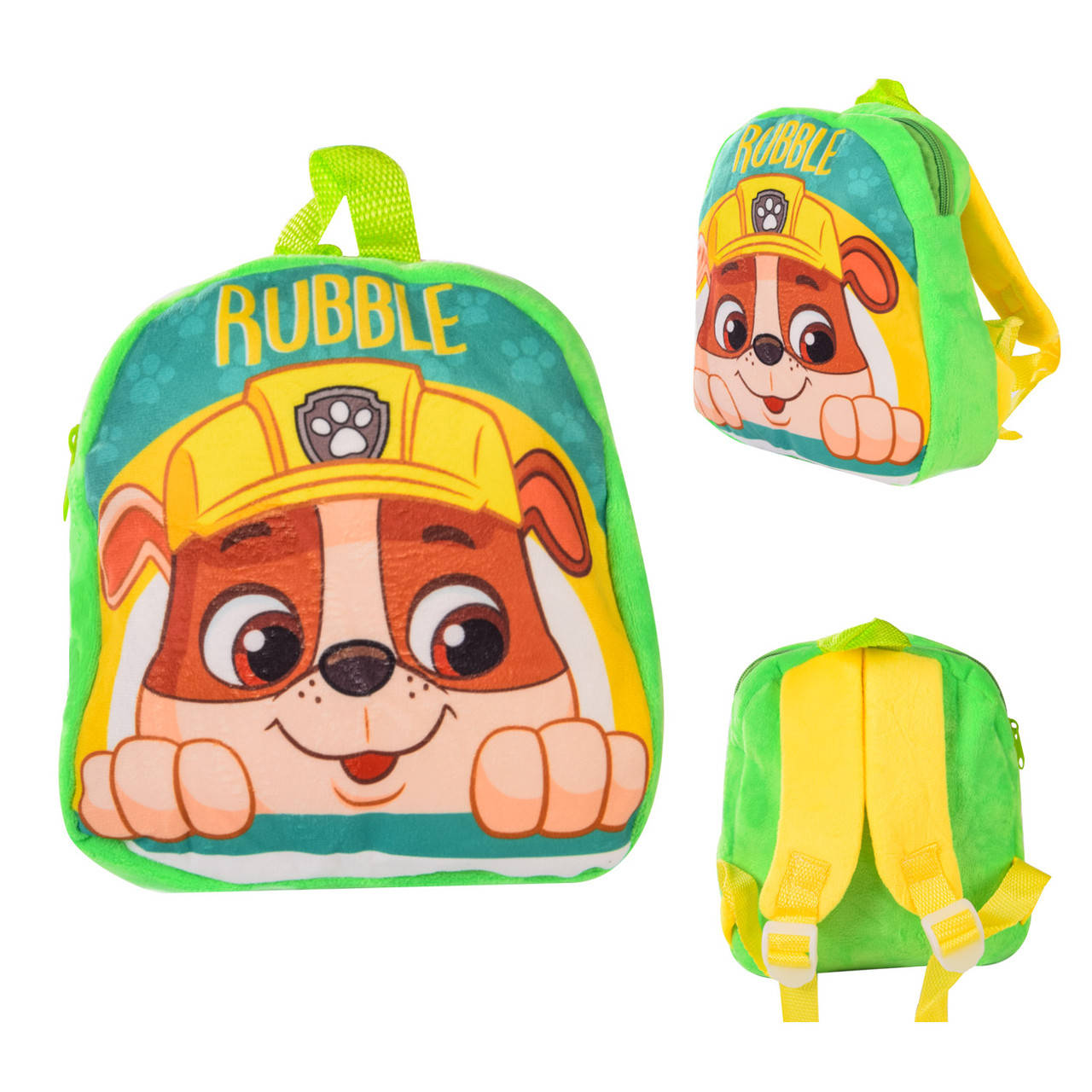

Детский плюшевый рюкзак Paw Patrol PL82104 (60шт) Крепыш, р-р рюкзака – 20*7*22 см