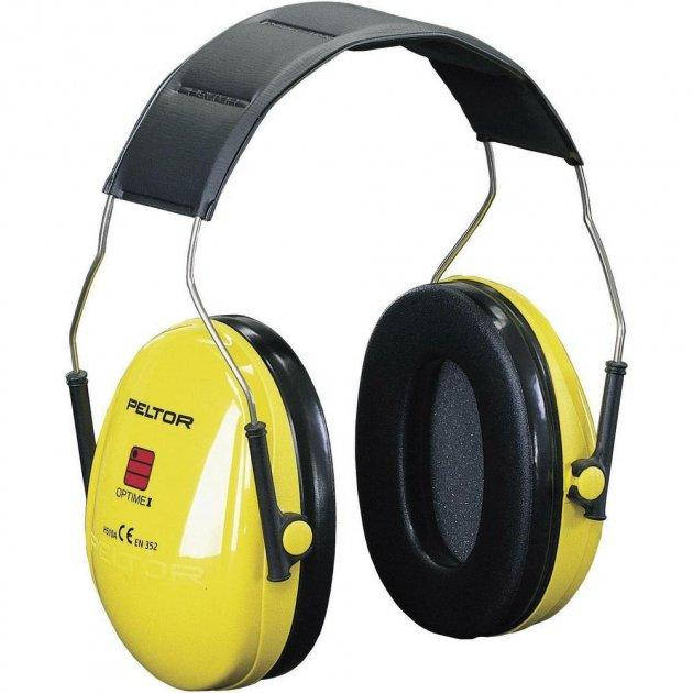 

Наушники противошумные вертикальные 3M Peltor Optime 1 H510A-401-GU Желтые