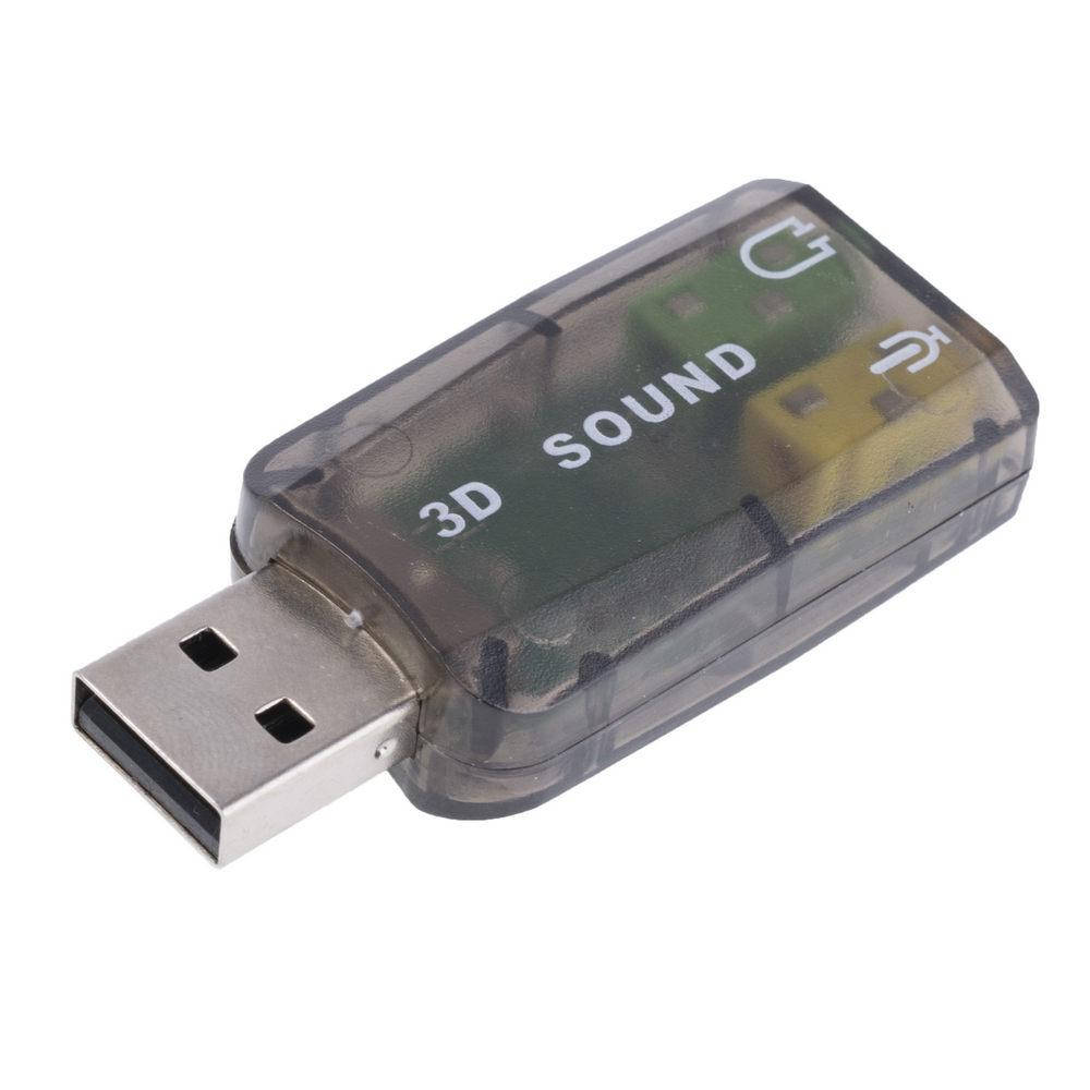 

Внешняя звуковая карта USB (3D sound USB)
