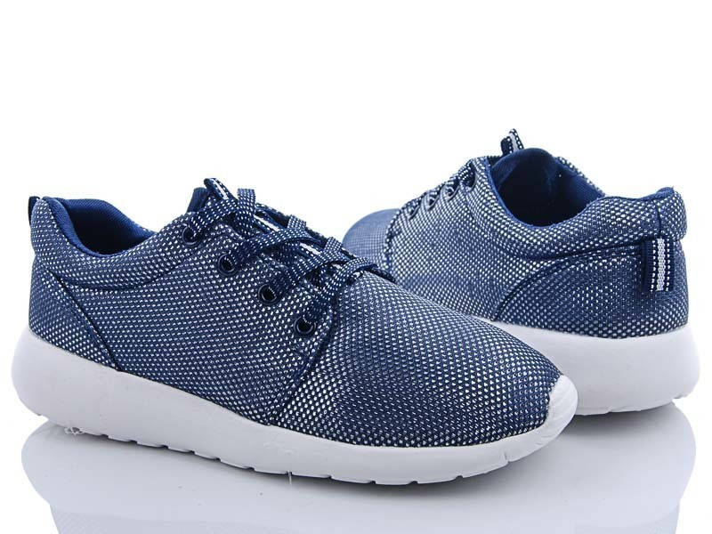 

Кроссовки легкие женские текстильные синие Caroc размер 36, Синий