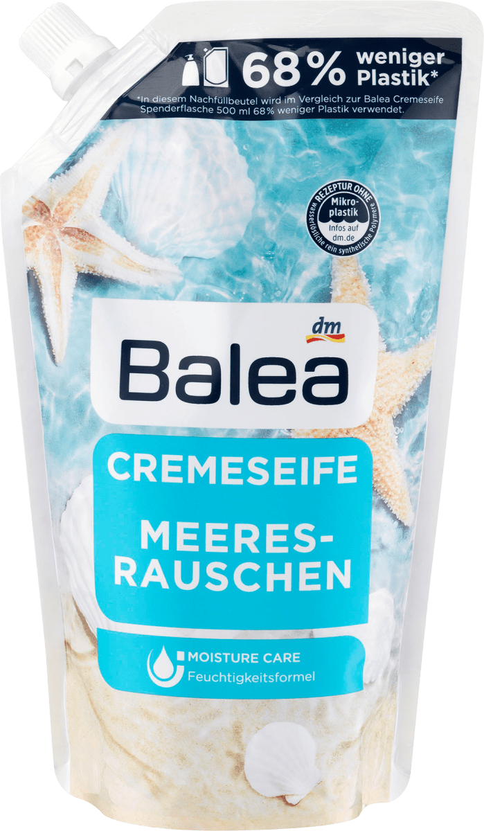 

Жидкое крем - мыло Balea Meeresrauschen (запаска), 500 ml