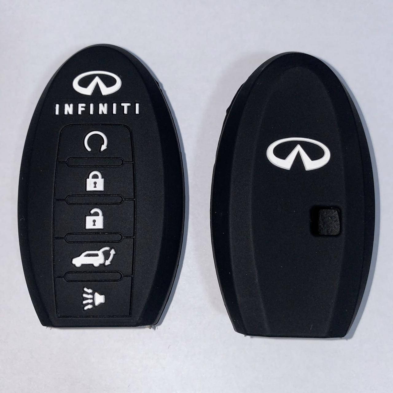 

Чехол для ключа Infiniti Q30/50/60/70,QX30/50/60/70/80 EX FX 35/37/45, Черный
