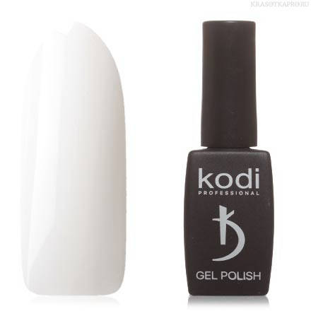 

Гель лак Kodi №20BW,молочно-белый