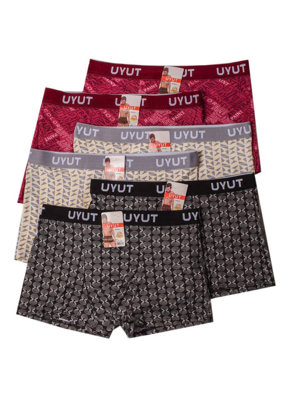 

Трусы боксеры мужские Uyut 10277-1 2XL Размер 48-52 Упаковка 6 шт