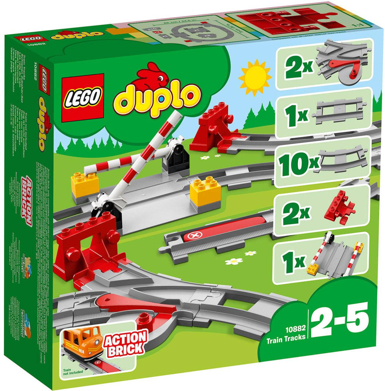 

LEGO® DUPLO® Железнодорожные пути 10882