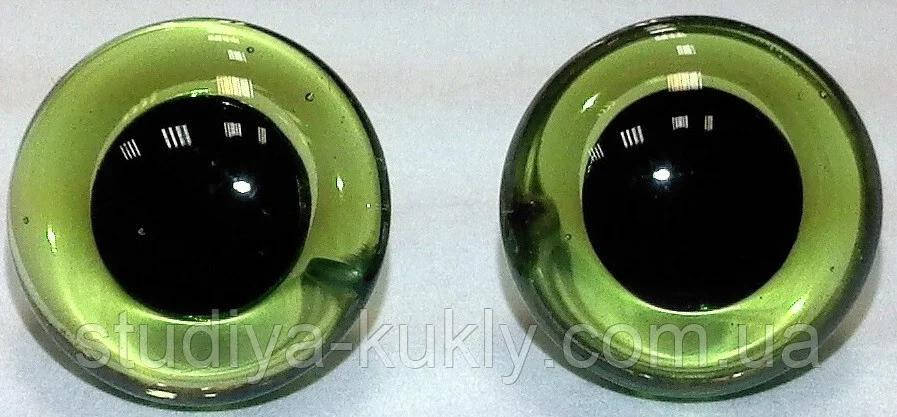 

Глазки стеклянные, зелёные, 3 мм, №13Т
