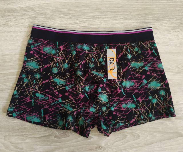 

Мужские трусы боксеры хлопок Салют Польша. Труси чоловічі боксери L, бирюзовый