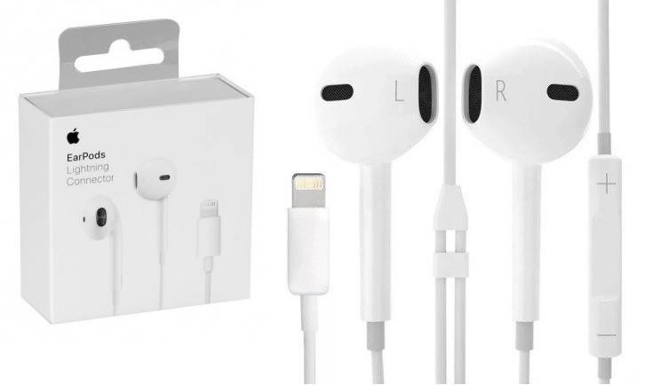 

Наушники гарнитура для iPhone 7 8 10 X / 7 8 Plus с разъёмом Lightning ОРИГИНАЛ, Белый
