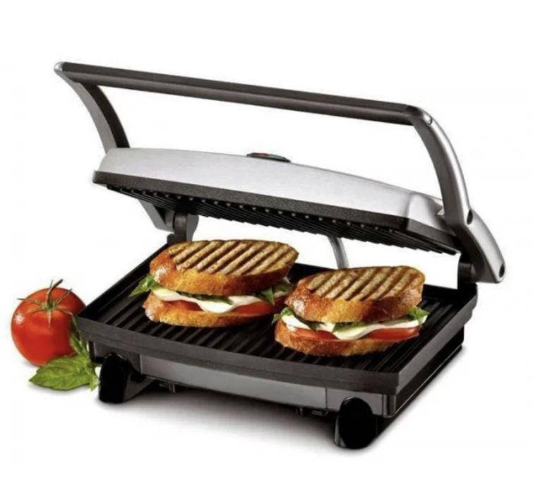 

Новый электрогриль Rainberg 2200 вт бутербродница / сендвичница гриль