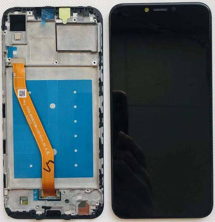 

LCD Дисплей Модуль Экран для Huawei Honor Play 2018 COR-AL00, COR-AL10, COR-L29 + тачскрин, черный с рамкой
