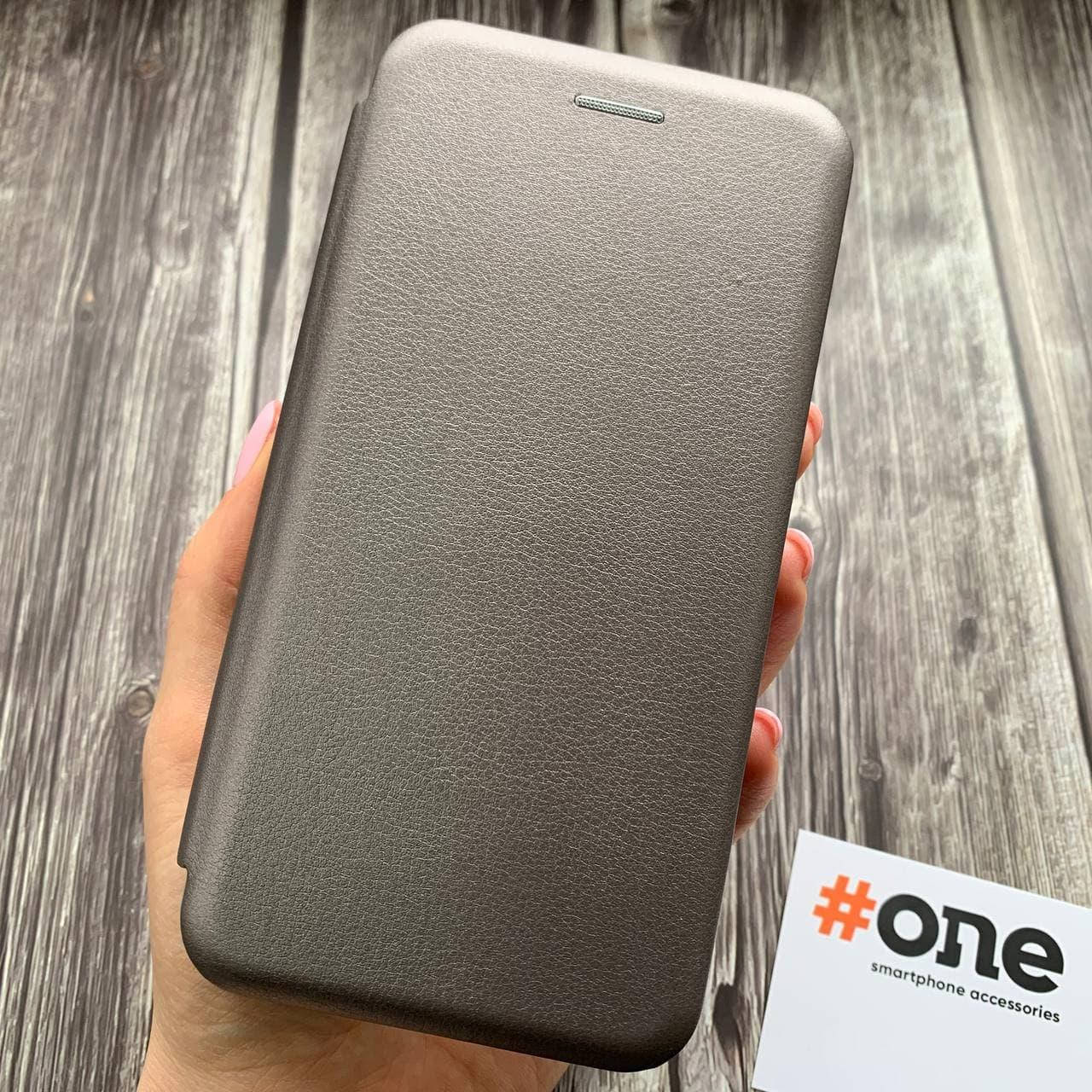 

Чехол книга для Samsung J5 2016 J510 с эко кожи с подставкой книжка на телефон самсунг дж5 дж510 серая STN, Серый