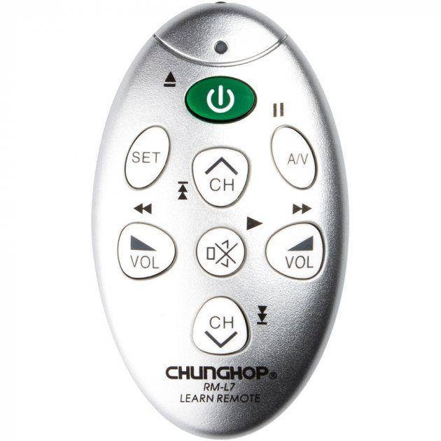 

Обучаемый пульт CHUNGHOP RM-L7 (7 кнопок)