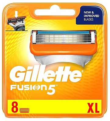 

Сменные кассеты для бритья Gillette Fusion 8 шт