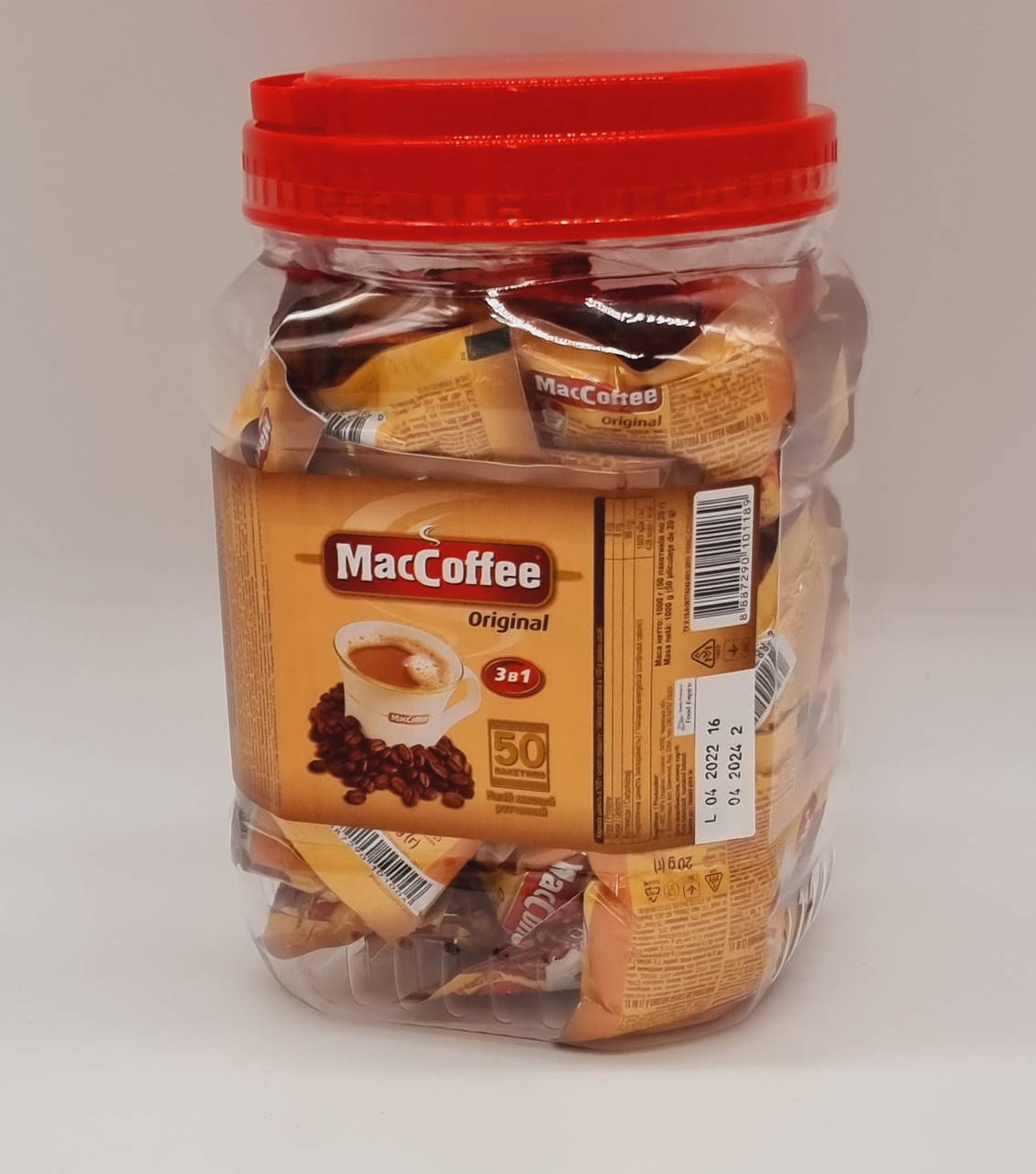

Кофе "MacCoffee" МакКофе 3в1 Original 50 шт/банка