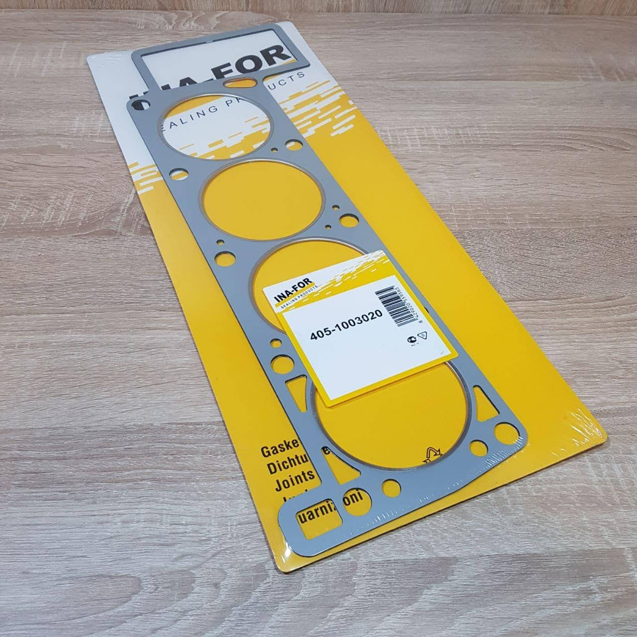 

Прокладка головки блока (ГБЦ) Газель, Соболь, Рута, Волга, УАЗ, Патриот дв.405, 409 металл (пр-во INA-FOR)