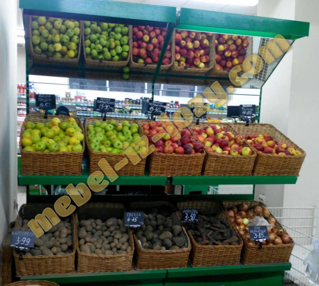 

Плетеные торговые корзины, лотки для магазинов, Песочный