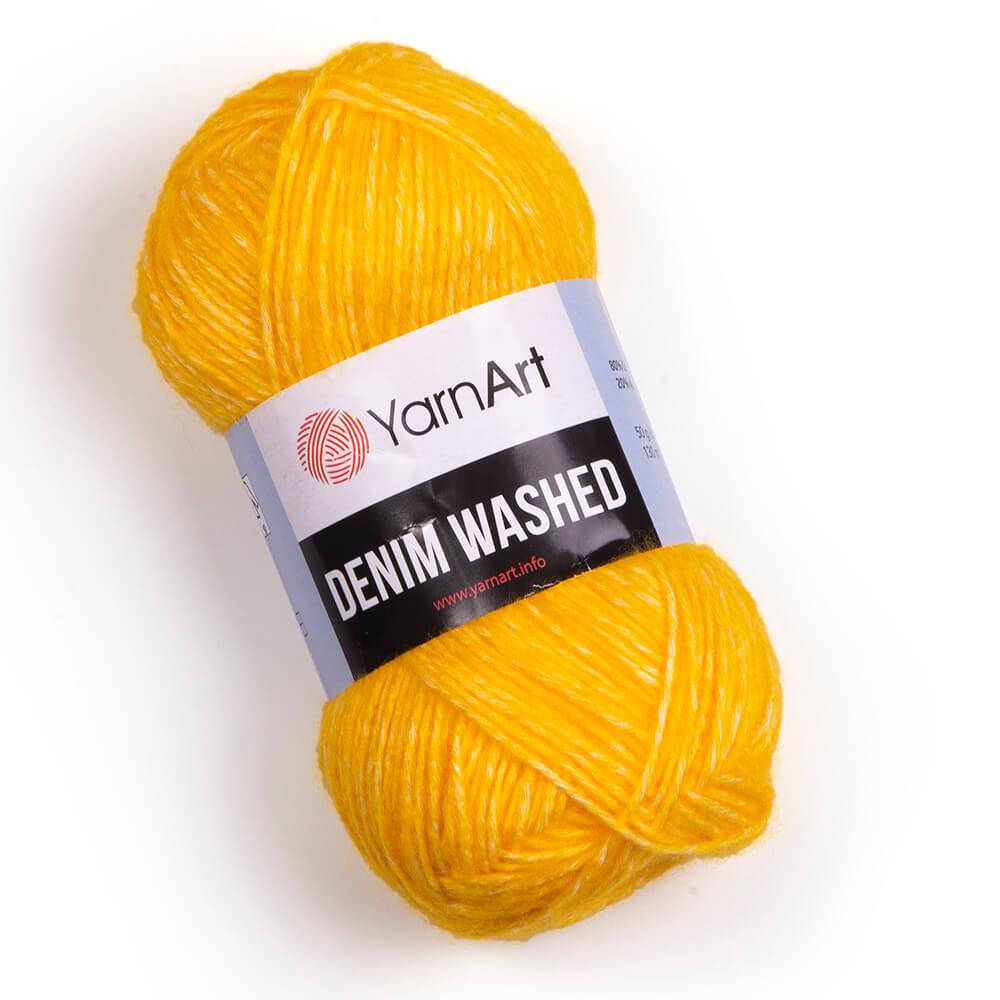 

Yarnart Denim Washed № 901 желтый