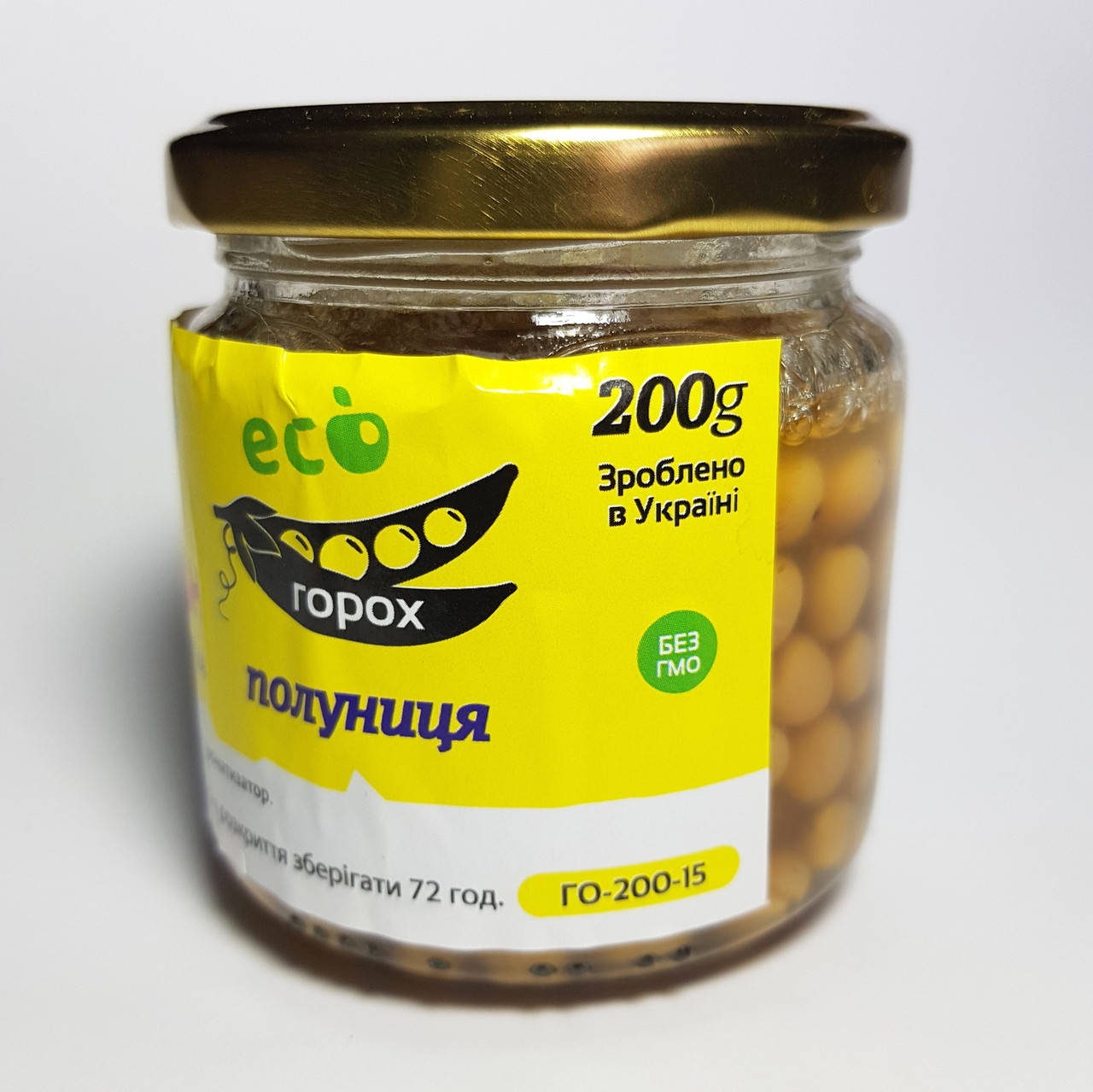 

Горох в банке Sun Fish (клубника) 200г