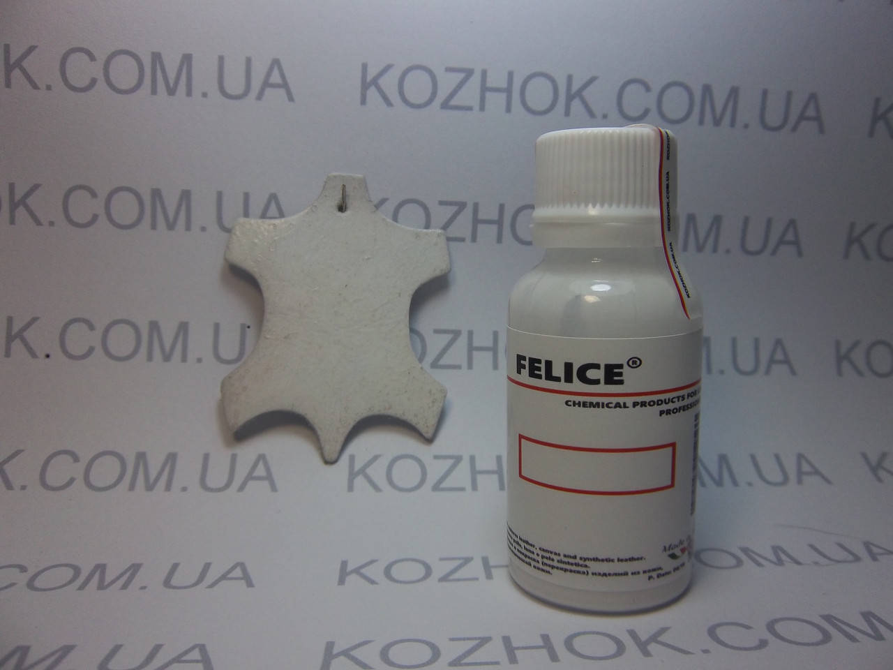 

Краска для кожи Felice цв.Белый (25 мл)Для обуви,гладкой кожи, кожгалантереи, кожаной мебели, кожаного салона