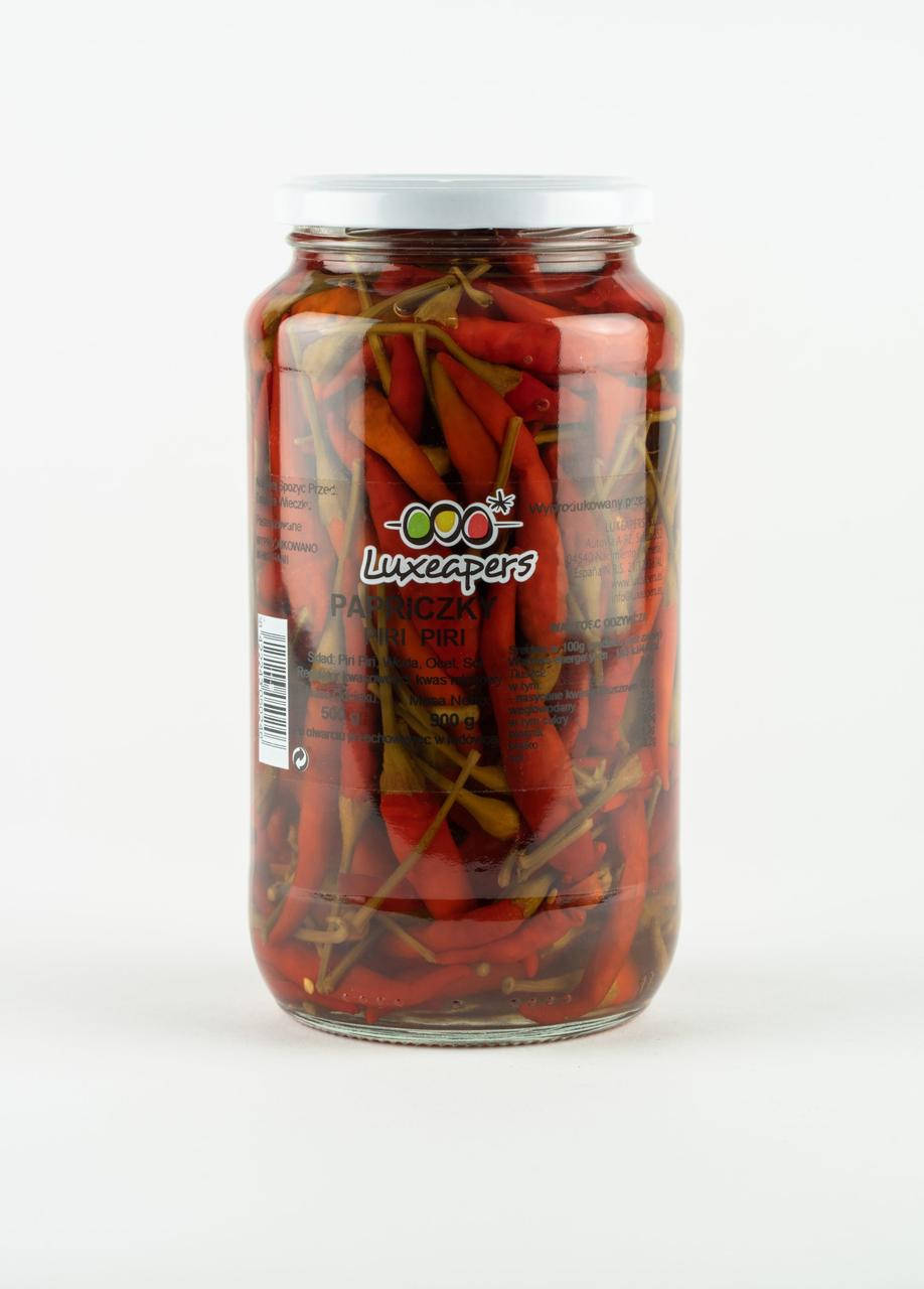 

Острый перец Luxeapers Papryczki Piri Piri 950 г ( Испания )