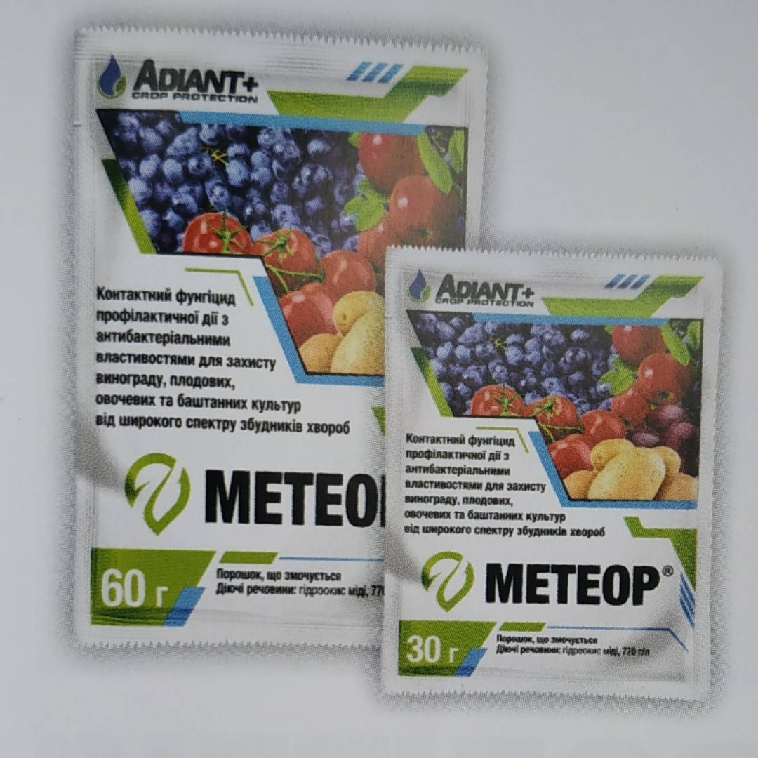 

Фунгіцид "Метеор" 60 г. (2 сотки)
