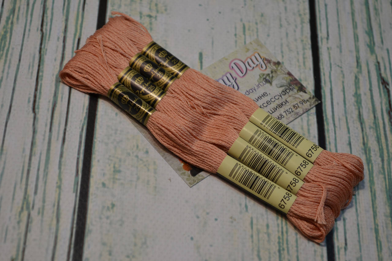 

Мулине Royal Broderie, цвет №758